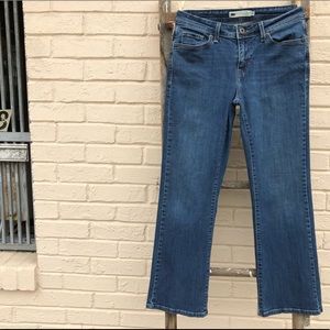 Levi’s curvy 529 boot cut.